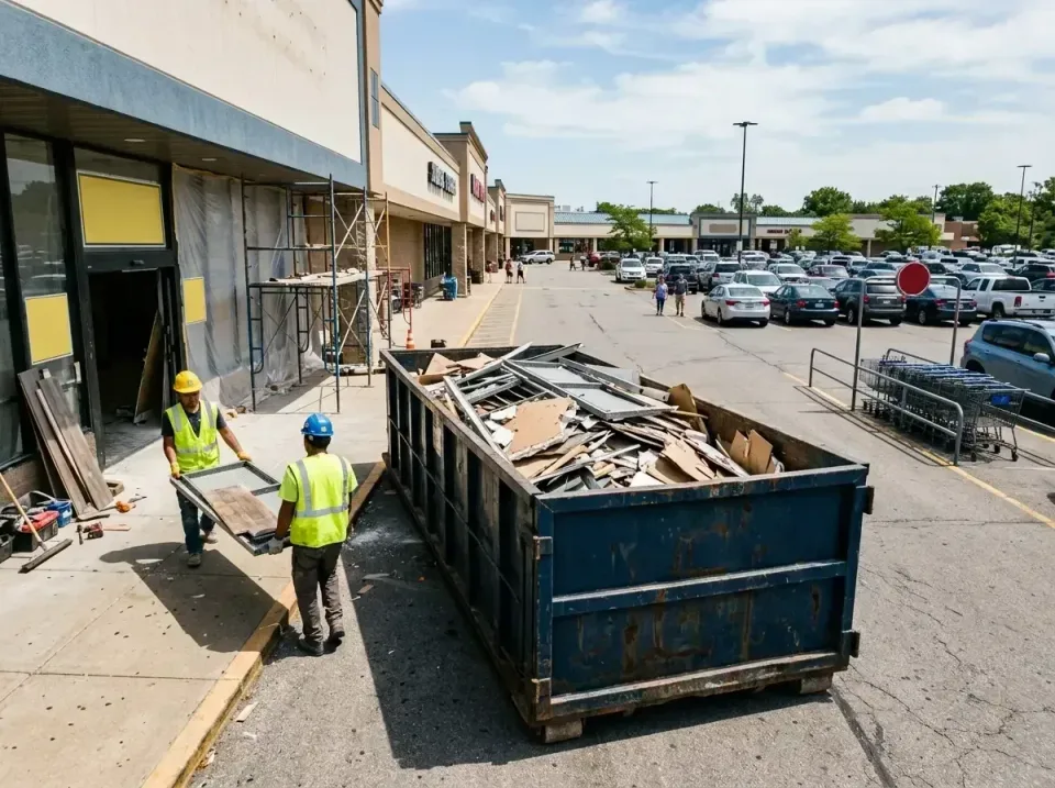 retail-store-renovation-debris-003 — frequently asked questions, Roll-off Dumpster Rentals in Coopertown, TN